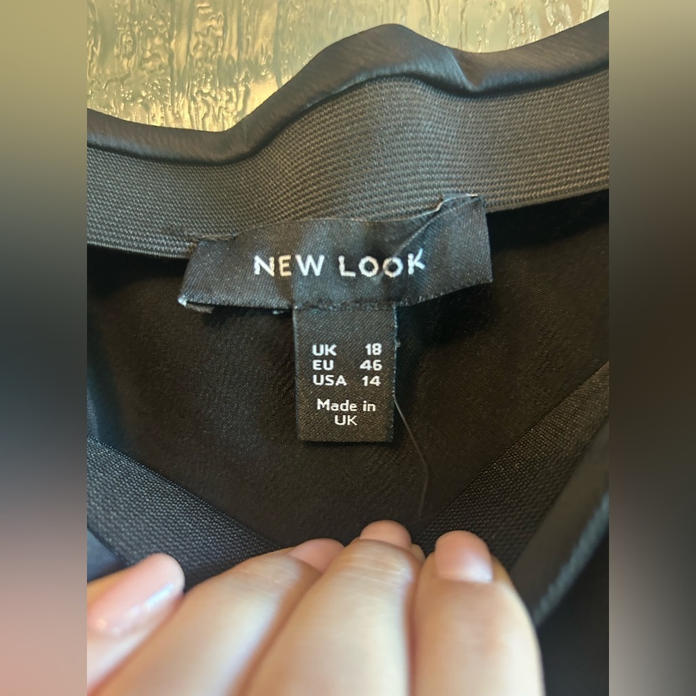 NWT New Look Black Midi Skirt - Picture 5 of 7